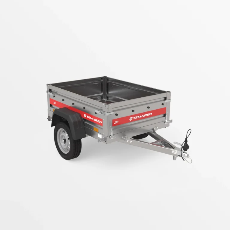 Przyczepka samochodowa lekka spawana 148x107 cm TEMARED ZIP 1510 jednoosiowa