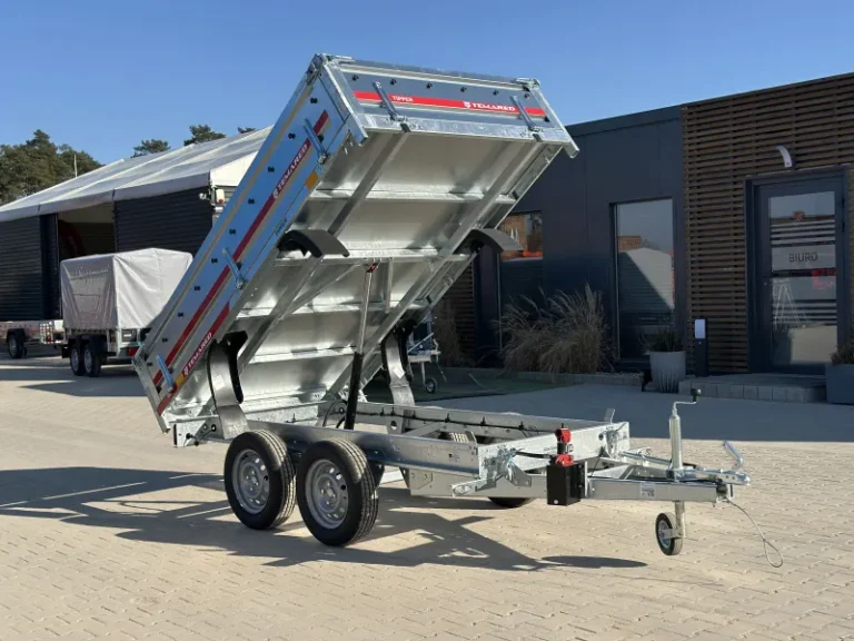 Sklápěcí přívěsný vozík TEMARED TIPPER 2515/2 S 0,75T ruční sklápění