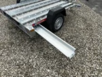 Przyczepa do przewozu motocykli MOTO 3 podłoga aluminiowa DMC 750 KG