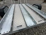 Przyczepa do przewozu motocykli MOTO 3 podłoga aluminiowa DMC 750 KG